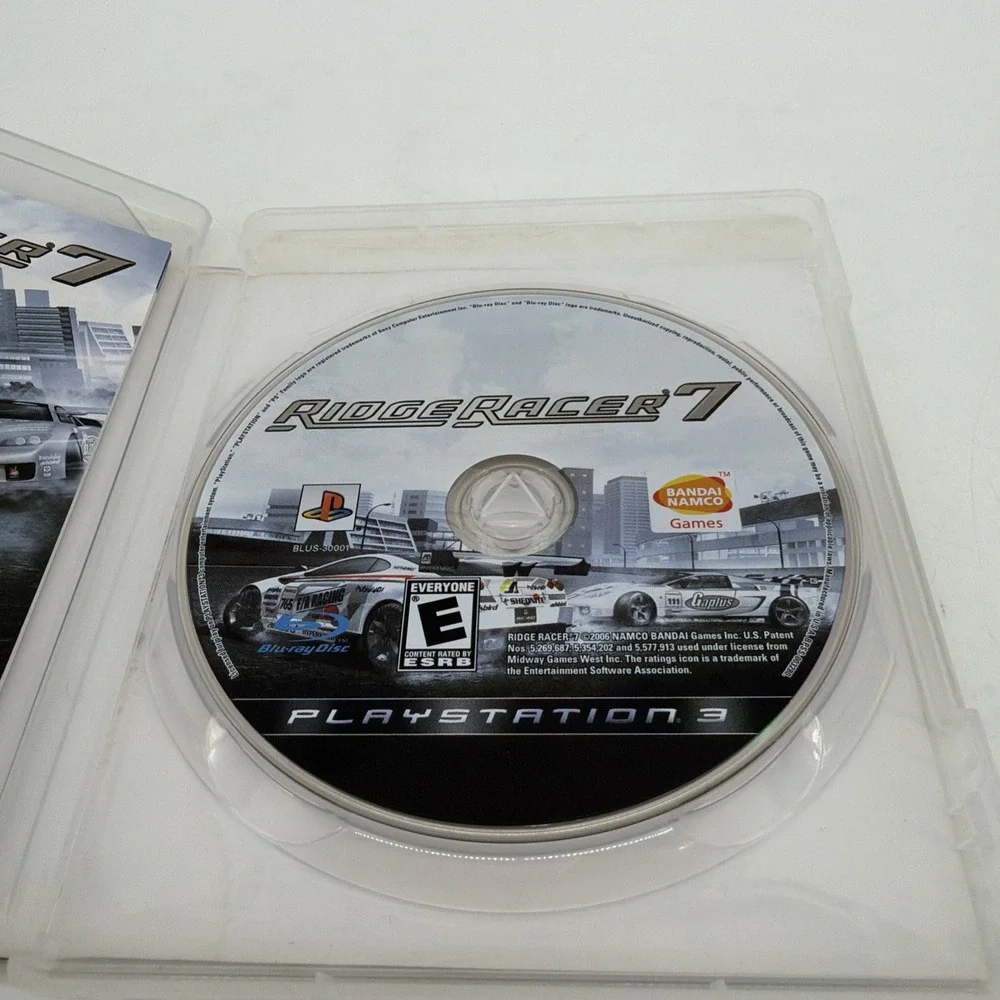 Ridge Racer 7 (Sony PlayStation 3, 2006) PS3 Complete CIB Tested And Working